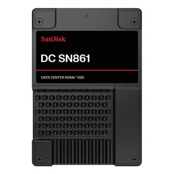 SSD|SANDISK|DC SN861|1920 GB|PCI Express 5.0|NVMe Da|Viteză de scriere 3600 MB/s|Viteză de citire 13700 MB/s|U.2|MTBF 2500000 h|WUS6BA119PSP9X30TS2525