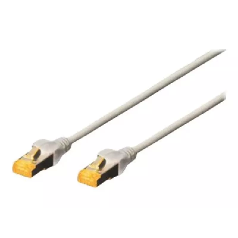 Cablu patch DIGITUS CAT6A S/FTP, 0,5 m, gri
