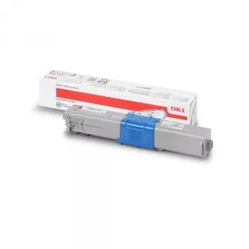 OKI 44973534 Toner Cartridge, 1,500 pages, Magenta