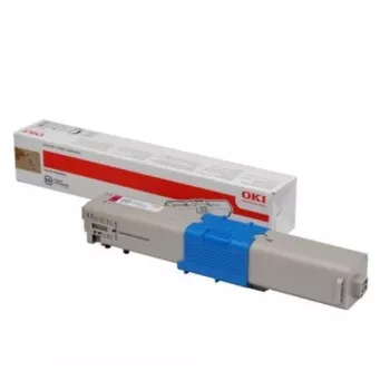 OKI 44973534 Toner Cartridge, 1,500 pages, Magenta