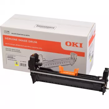 OKI 46484105 Drum Unit for C532/C542/MC563/MC573, Yellow, 30,000 Pages