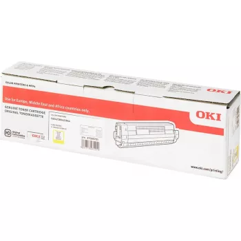 Cartuș de toner OKI - 5k pagini - galben