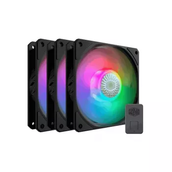 Set de 3 ventilatoare de carcasă Cooler Master MasterFan 120 Lite ARGB - 30 dBA
