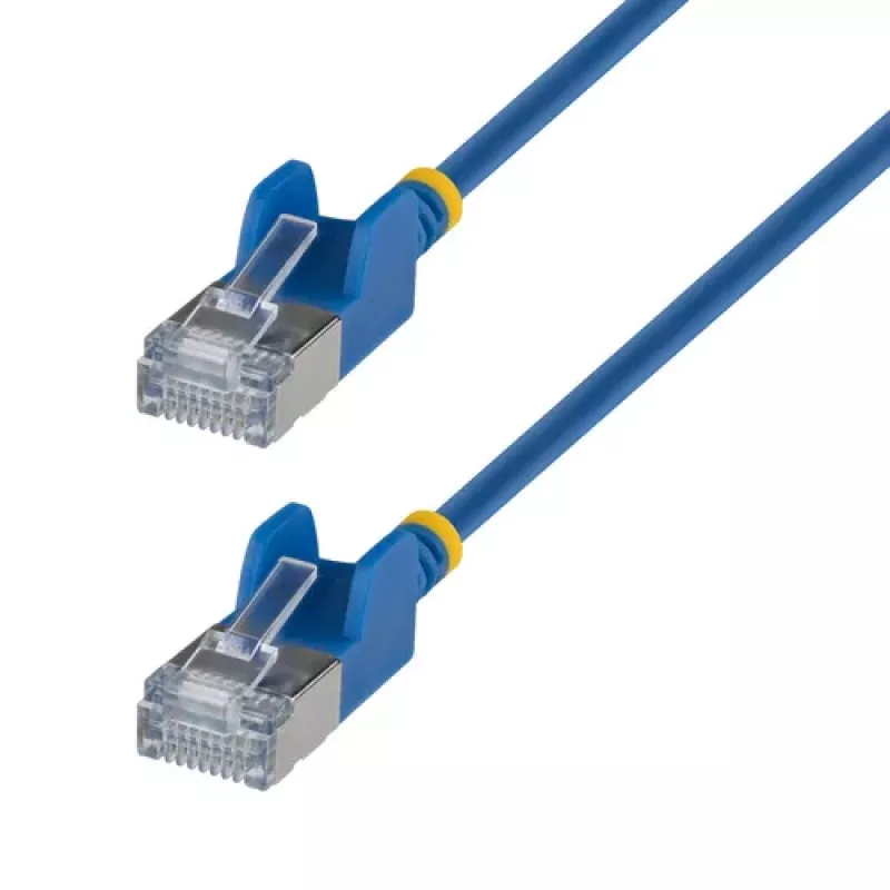 Cablu patch StarTech Cat6a ultra-slim 80cm
