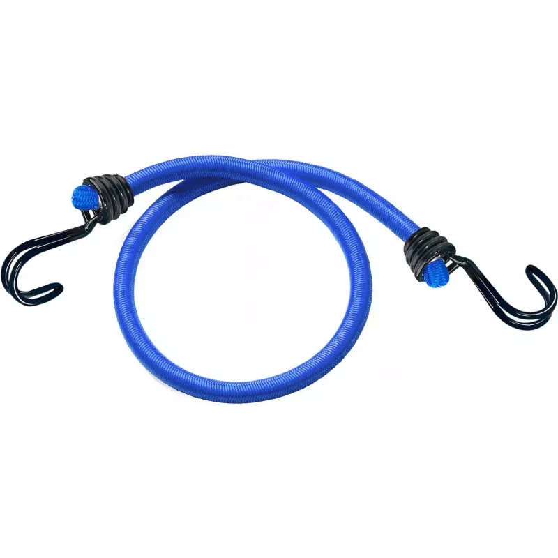 Curea elastică cu cârlige inverse Master Lock Twin Wire Bungee 3017EURDAT (pachet de 2, 1 m, negru)