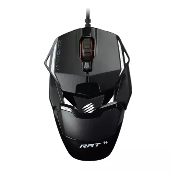 Mouse gaming Mad Catz THE AUTHENTIC R.A.T. 1+ (MR01MCINBL000-0) - negru/roșu