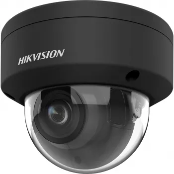 Cameră IP de supraveghere dome exterior Hikvision Pro Series cu AcuSense DS-2CD2766G2HT-IZS(2.8-12mm)(eF)(BLACK) 6MP 3200x1800