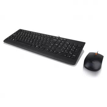 Tastatură USB Lenovo 300 - US English QWERTY - neagră