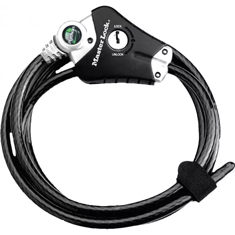 Cablul de blocare reglabil Master Lock Python 10mm 8428EURDPRO