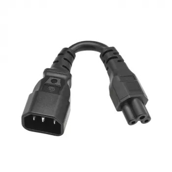 Eaton Tripp Lite Series Cablu de alimentare - IEC C14 la IEC C5 - 0,15 m - negru