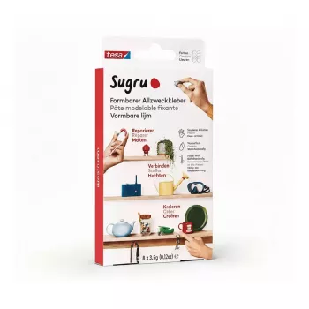 TESA Sugru Adeziv modelabil universal pachet de 8 multicolor