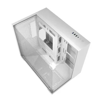 DARKFLASH TH285M carcasă PC Mid-Tower albă cu sticlă securizată