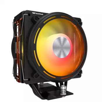 Darkflash E400 PLUS cooler CPU activ, negru