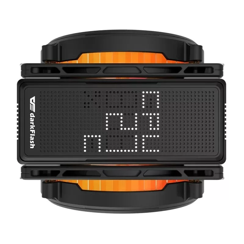 Darkflash E400 PLUS cooler CPU activ, negru