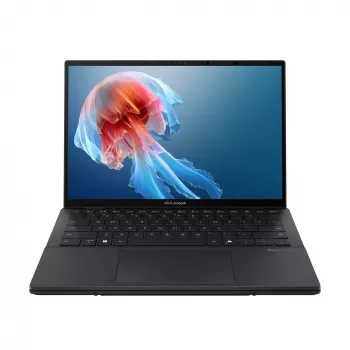 Laptop ASUS Zenbook Duo UX8406CA-QL358X 14 inch OLED Touchscreen, Intel Core Ultra 7 255H, 16 GB LPDDR5X, 1 TB SSD, Intel Arc Graphics, Windows 11 Pro, Inkwell Gray