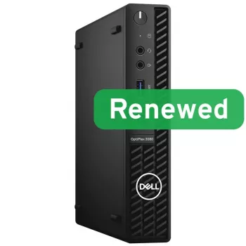 PC desktop DELL Renewed Grade A OptiPlex 3080 Micro, Intel Core i5-10500T, 8GB RAM, 256GB SSD, Intel UHD Graphics 630, Windows 11 Pro