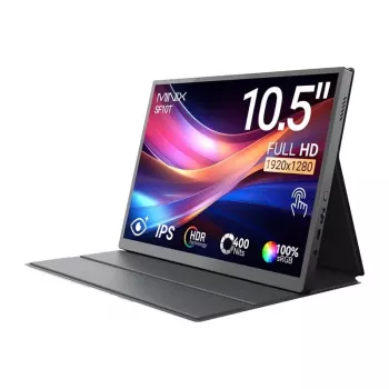Monitor portabil MINIX SF10T 10,5 inch cu ecran tactil, 1920x1200 IPS, USB-C, baterie 8000mAh