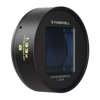 Obiectiv anamorfic Freewell 1.33x cu montură 17mm