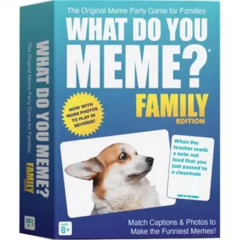 JUST PLAY What Do You Meme? Family Edition Joc de Cărți de Petrecere