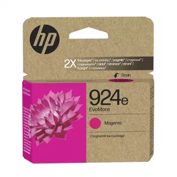 Cartuș de cerneală original HP 924e EvoMore magenta