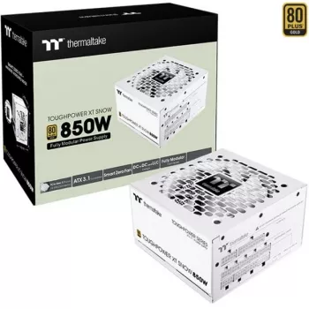 Sursă de alimentare Thermaltake Toughpower XT Snow 850W ATX 3.1 80 PLUS Gold complet modulară