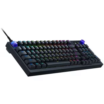 Tastatură gaming Logitech G316 X 98, layout maghiar, neagră, cu fir, Lightsync RGB