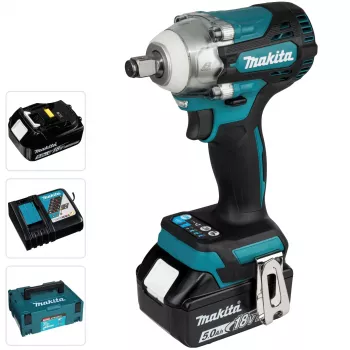 Mașină de înșurubat cu impact cu acumulator Makita DTW300TJX7 1/2 inch pătrat cu acumulator suplimentar