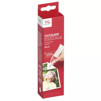 Tub adeziv pentru fotografii WALTHER FK050T 50 ml - adeziv dispersie fără acid, fără solvenți, pentru fotografii, hârtie, carton, printuri de artă