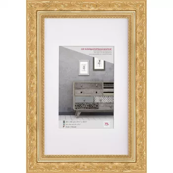 Ramă foto Walther Barock 30x40 lemn auriu CR040G