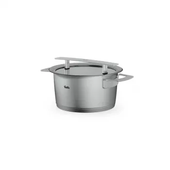 Oală de gătit Fissler Phi Collection cu capac din sticlă 20 cm, 3,2 litri