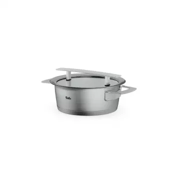 Oală de fript Fissler Phi Collection cu capac din sticlă 20 cm, 2,3 L