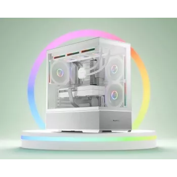 Carcasă gaming Midi-Tower LC-Power LC-812W-ON Quartz Vision, ATX