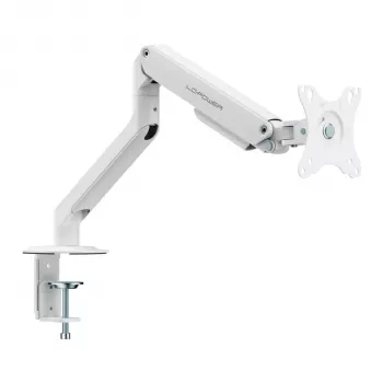 Braț monitor LC-Power 32 inch alb FLEXX 9kg