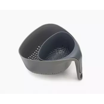 Set de strecurători Joseph Joseph Nest gri, 2 piese