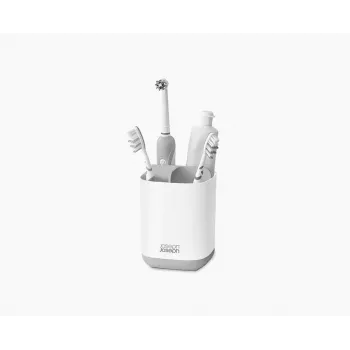 Suport pentru periuțe de dinți Joseph Joseph EasyStore, gri deschis