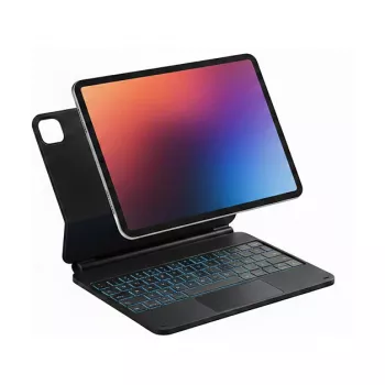Tastatură INATECK Keyboard Ace Touch iPad 11/10.9, QWERTZ, RGB, grafit