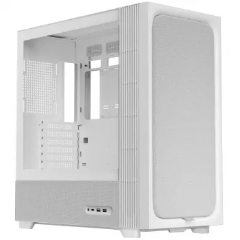 Carcasă TRYX FLOVA F50 Midi-Tower, ATX, sticlă securizată - albă