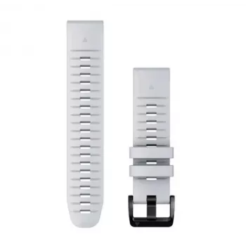 Curea de ceas din silicon Garmin QuickFit 22mm Milky Quartz/Blue 010-13280-01