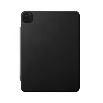 Husă NOMAD Modern pentru iPad Pro 11 inch (generația a 2-a), neagră, piele Horween
