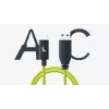 Cablu Angelbird USB-A la C 3.2 Solid Flex Lime 1 ft UAC3SFL32