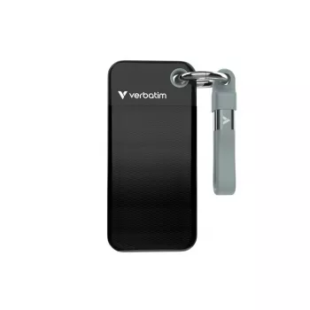 Verbatim Pocket SSD 128GB Black/Grey USB 3.2 Gen 2 External Solid State Drive