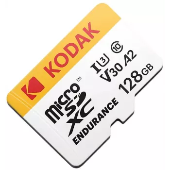 Card de memorie microSDXC Kodak mSD UHS-I U3 A2 Endurance 128 GB