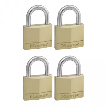 Master Lock Padlock Set 4-Piece 50mm Keyed Alike 150EURQNOP
