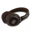 Cască Bluetooth wireless GUESS 4G Metal Logo maro GUBHS72P4FC4MW
