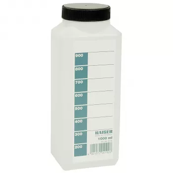Sticlă de stocare pentru substanțe chimice KAISER FOTOTECHNIK 1000ml albă 4192