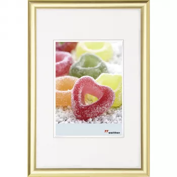 Ramă foto Walther Design Trendstyle 18x24 auriu plastic KP824G