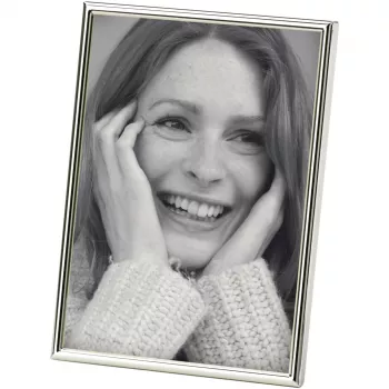 Ramă foto Walther Design Chloe 13x18 cm argintiu metal portret/peisaj