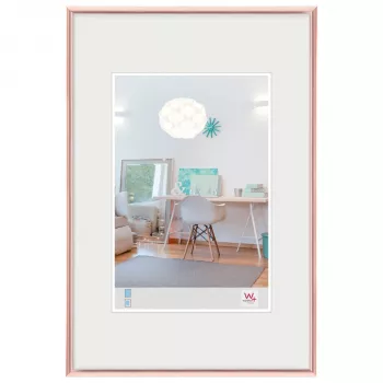 Ramă foto Walther New Lifestyle 15x20 cm auriu roz plastic KV520Y