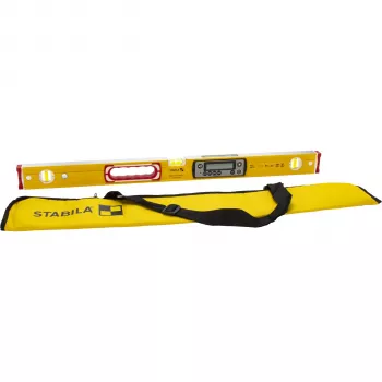 Nivelă digitală STABILA TECH 196 DL 81 cm cu opritoare antialunecare și husă