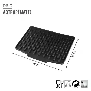 Covoraș de uscare GEFU DRIO antracit